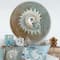 Designart - Seashell Treasures from the Sea III - Nautical & Coastal Metal Circle Wall Art